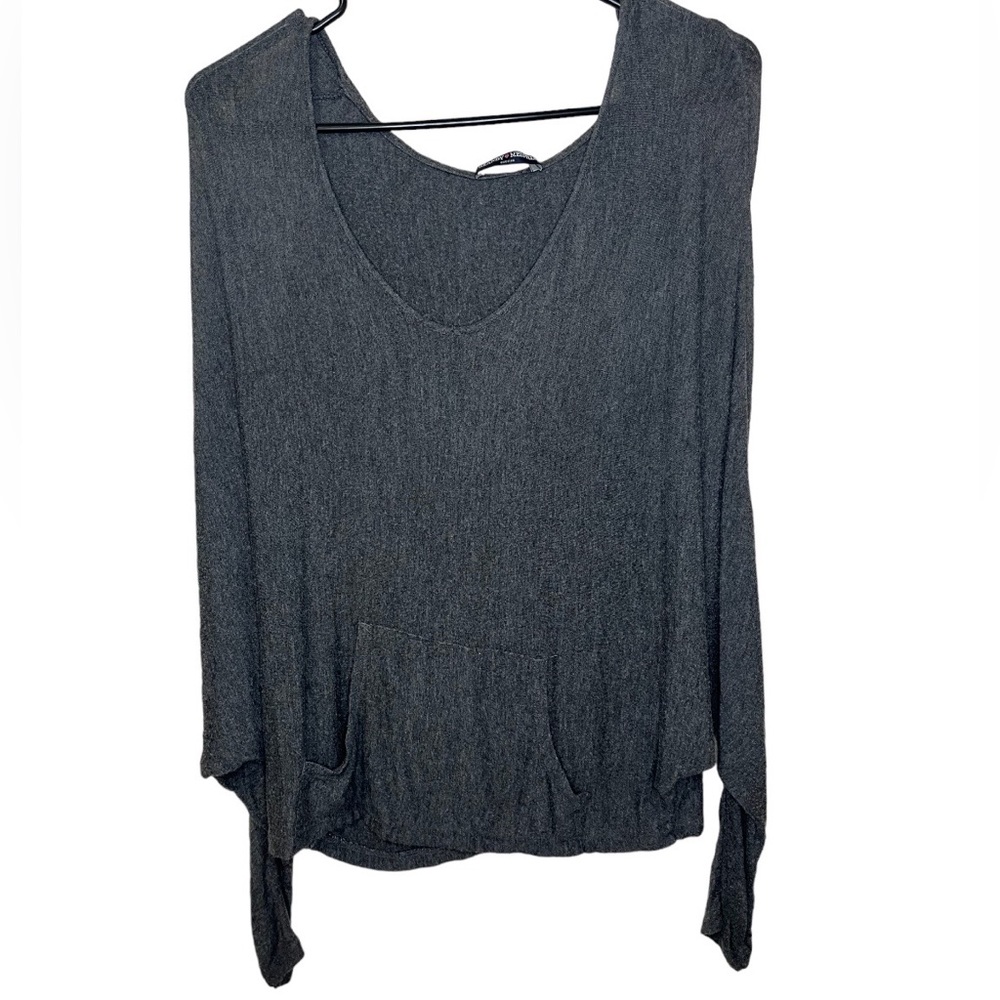 Brandy Melville Gray Hoodie Sweatshirt